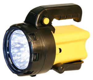 Taschenlampe mit LED und Halogenlicht