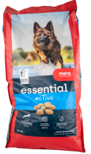 Mera Dog Essential Active 12,5kg - Trockenfutter für Hunde mit hohem Aktivitätsniveau