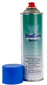 Blauspray, 500 ml Sprühdose - Desinfektionsspray BlauCare