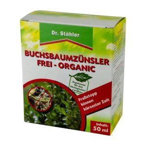 Dr. Stähler Buchsbaumzünsler-Frei organic 50ml - natürliche Schädlingsbekämpfung