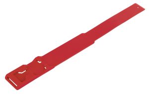 Fesselband EuroFarm, rot - Langzeit Markierung von Kerbl - Fesselbänder