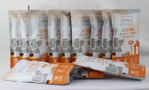 12x Quetschie "Huhn, Ente & Hirse" - 12x 125g saftiges Huhn mit zarter Ente an Möhrchen & gekochter Hirse