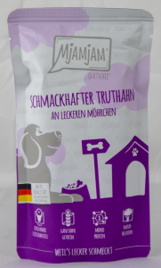 Quetschie "Truthahn mit Möhrchen" - 125g schmackhafter Truthahn an leckeren Möhrchen