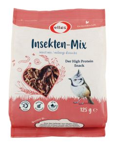 Insekten Mix - Ergänzungsfuttermittel für Wildvögel 125g 