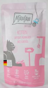 Quetschie "Kitten" 125g - saftiges Hühnchen mit Lachsöl