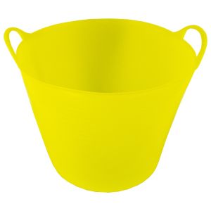 Kunststoffeimer "Gorilla Tub" Gelb - vielseitiger, flexibler 26 Liter Eimer