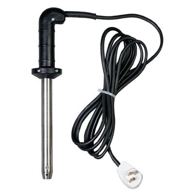 Kälber Enthorner Ersatz-Brennstab 24 Volt von Eider mit 3 poligem Stecker - Brennspitze 17 mm