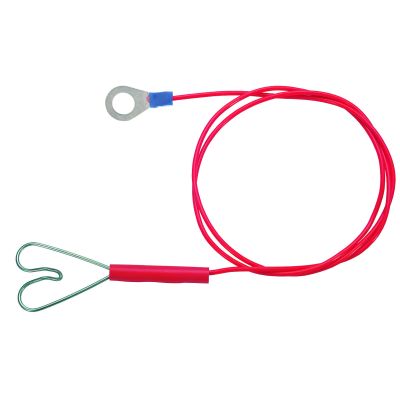 Zaunkabel, Öse/Herz - Zaunanschlusskabel mit Öse und Herzklemme