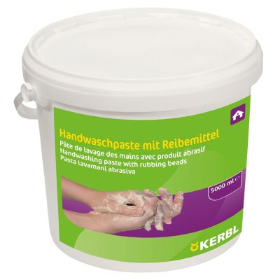Kerbl Handwaschpaste 5l - Handreiniger mit Reibemittel 5000 ml Eimer