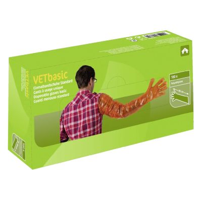 Einmalhandschuhe, 90 cm lang von Vetbasic
