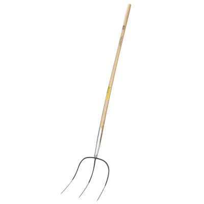 Streugabel Victoria, 3 Zinken, 37 x 32, Stiel 135 cm