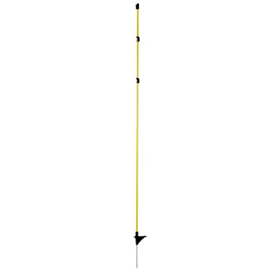 Fiberglasstab Pfahl mit Metallspitze 152 cm - 10 Stück Fiberglaspfahl Kerbl Ako
