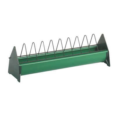 Junghennentrog mit Freßgitter 50 cm in grün - Pflegeleichte und stabile Ausführung!