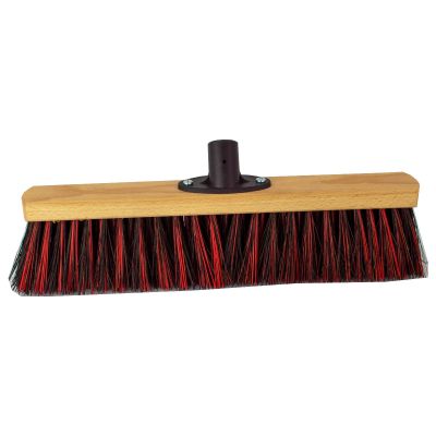 Saalbesen 40 cm Arenga/Elaston Mix mit Quick-Fest-Halter