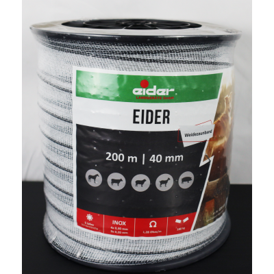 Eider Breitband Weidezaunband 200m x 40mm