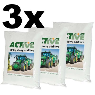 3x AcitveNS Gülleadditiv - 3x 10,2kg
