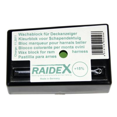 Farbkissen für Bocksprunggeschirr, grün - Farbblock Wachsblock