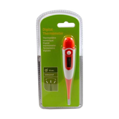 Fieberthermometer Digital mit flexible Sonde