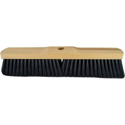 Saalbesen 40 cm mit Haar-Mischung und Stielloch - Naturhaar