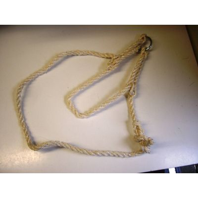 Halfter Poly Sisal Gemisch einfach mit Ring