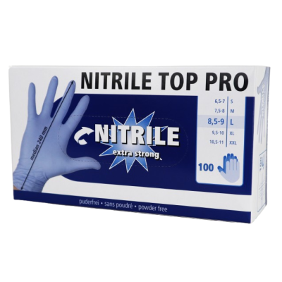 Nitrile Top Pro Allzweckhandschuhe 5,5 mil, 100 Stück, Größe L