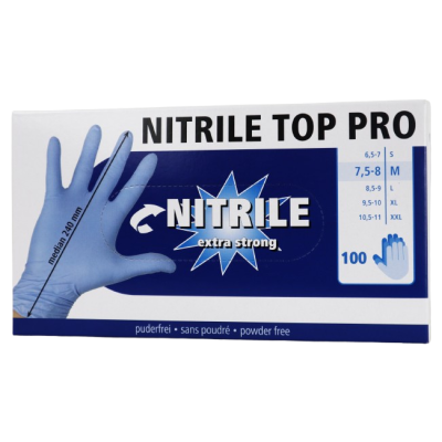 Nitrile Top Pro Allzweckhandschuhe 5,5 mil, 100 Stück, Größe M