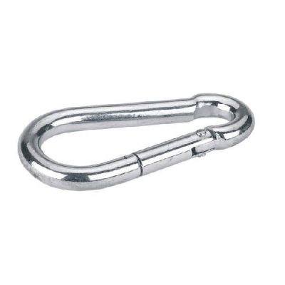 Karabinerhaken verzinkt 120 mm/11 mm, 3 Stück