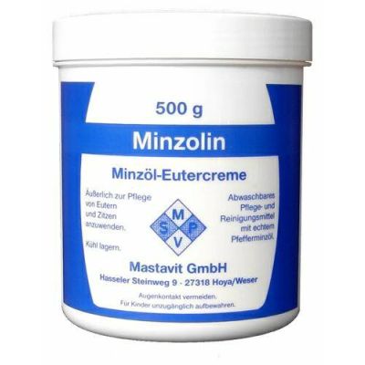 Minzolin-Eutercreme 500 ml 