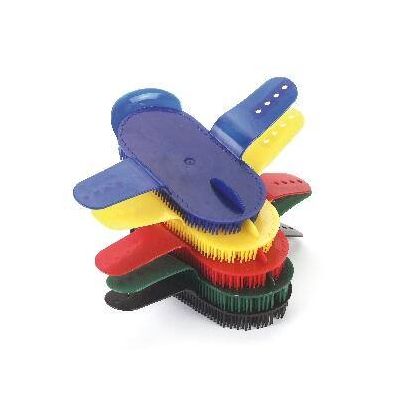 Nadelstriegel verstellbarem Handgurt farblich sortiert Striegel Pferd Fellpflege