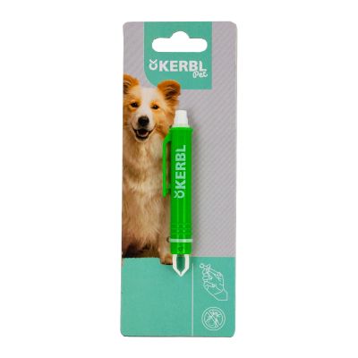 Zeckenzange grün - Zeckenzange zum Entfernen von Zecken bei Hunden, Katzen, Pferden