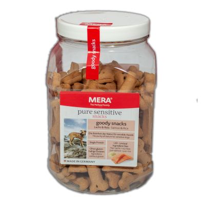 Mera Dog Mera Dog Goody Snacks Lachs und Reis, 600g