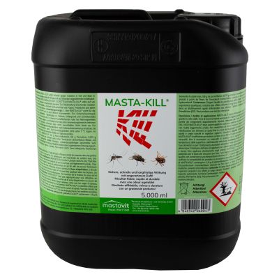 Fliegengift MASTA-KILL 5000 ml Kanister - gegen Fliegeneier und Larven