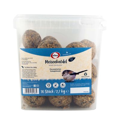 Meisenknödel ohne Netz - 30 Stück - Vogelfutter Wildvogelfutter Ganzjahresfutter