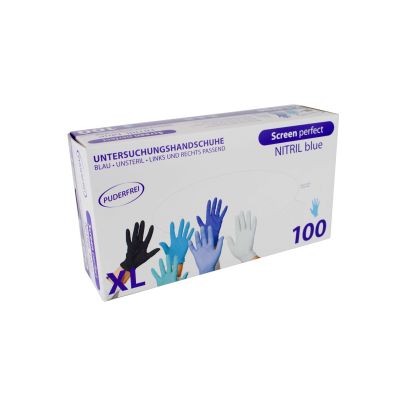Einmalhandschuhe Nitril Screen perfect - Handschuhe Größe XL