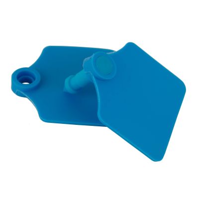 Ohrmarke Primaflex Größe 1, blanko, blau - 25 Stück