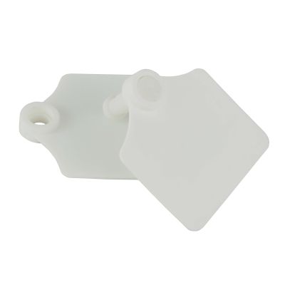 Ohrmarke Primaflex Größe 1, blanko, weiß - 25 Stück