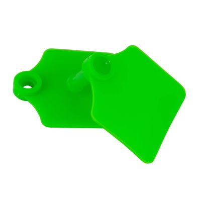 Ohrmarke Primaflex Größe 1, blanko, grün - 25 Stück / Pack