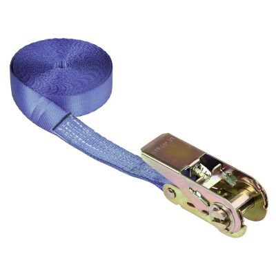 Ratschenzurrgurt blau einteilig 5 m x 25 mm