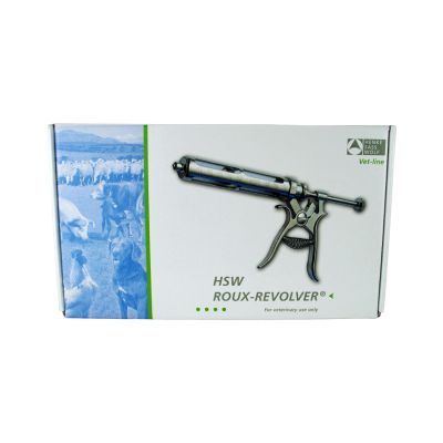 Verpackung Revolverspritze Roux 50 ml
