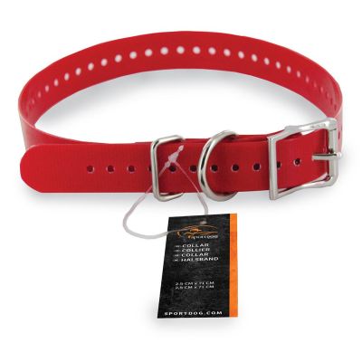 Halsband 2,5cm rot - SAC30-13322
