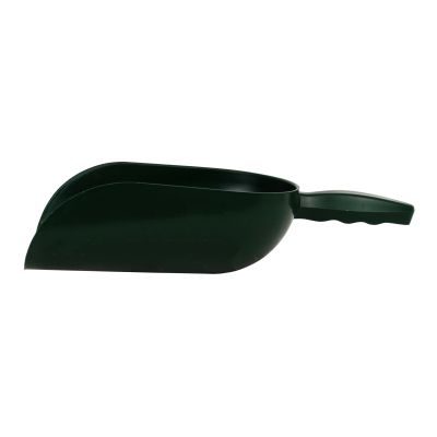 Futterschaufel, Kunststoff grün 2 kg