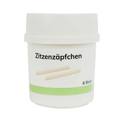 Zitzenzäpfchen - 6 Stück
