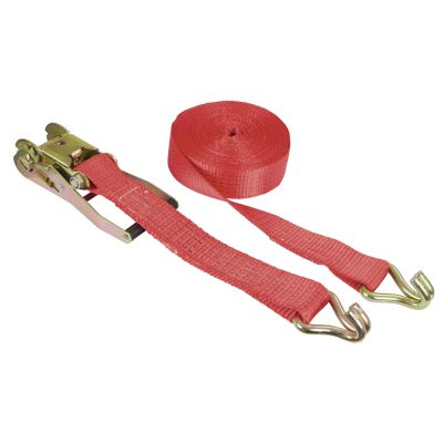 Zurrgurt 2-teilig, 8m x 50mm, 5000 kg, rot