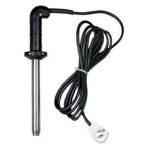 Kälber Enthorner Ersatz-Brennstab 24 Volt von Eider mit 3 poligem Stecker - Brennspitze 17 mm