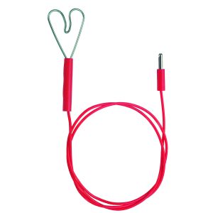 Zaunkabel, Stecker mit Herzklemme