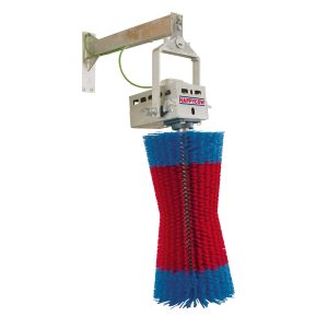 Kuhputzmaschine HappyCow Swing, rot/blau