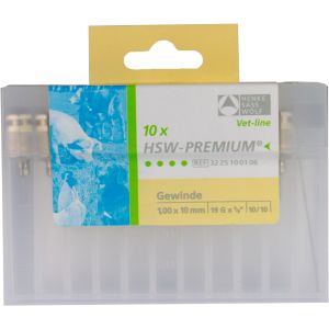 Kanülen Premium 1,0 x 10 mm Vorderseite