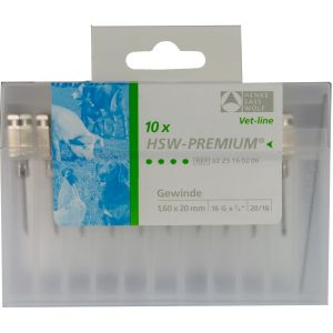 Kanülen Premium 1,6 x 20 mm Vorderseite