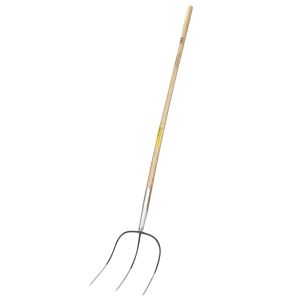 Streugabel Victoria, 3 Zinken, 37 x 32, Stiel 135 cm