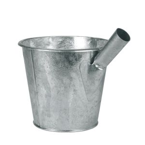 Jaucheschöpfer, verzinkt (6,5 Liter) - Gülleschöpfer mit Stielhalterung